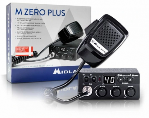 Automobilinė radijo stotelė CB Midland M-ZERO PLUS